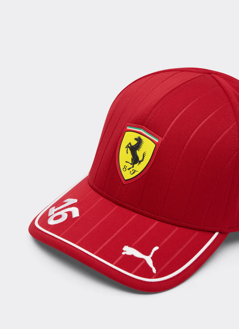 Gorra Charles Leclerc Scuderia Ferrari 2025