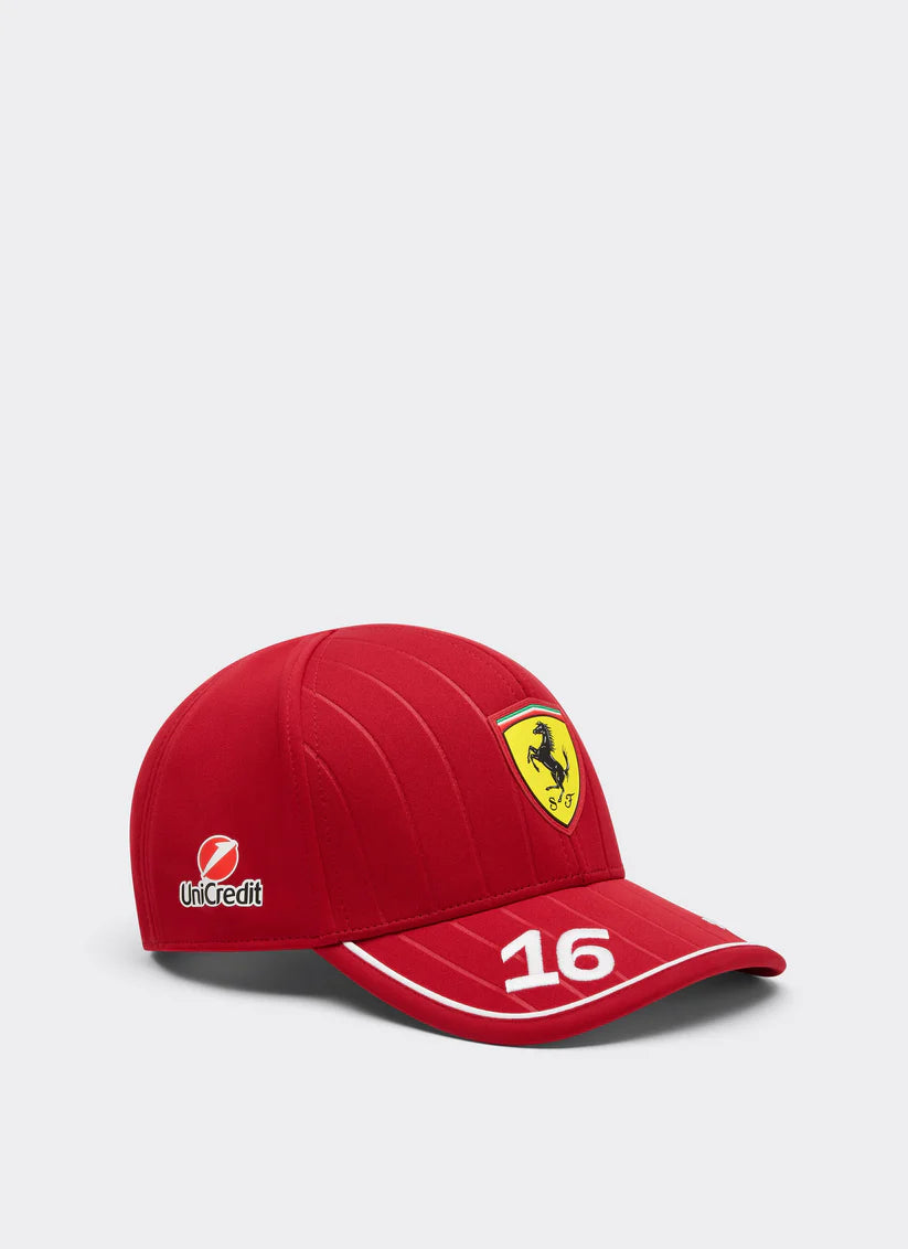 Gorra Charles Leclerc Scuderia Ferrari 2025