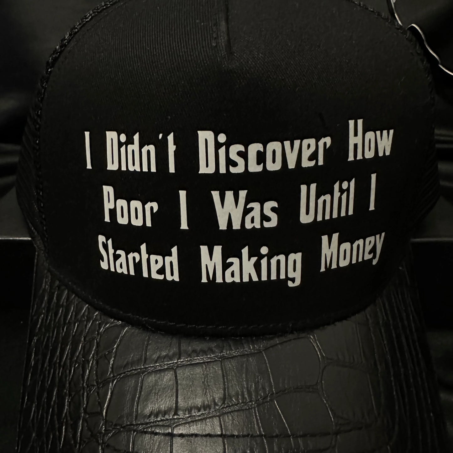 Gorra Alma de Toro "I DIDN’T DISCOVER HOW..."  Edición Limitada