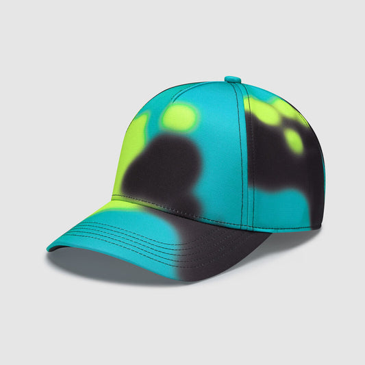 Gorra Mercedes F1 camuflaje en aerosol