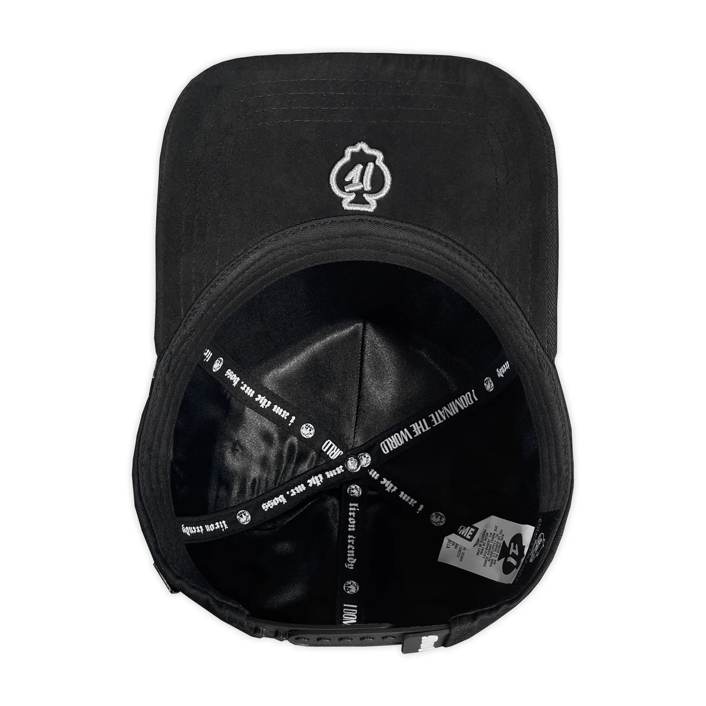 Mr. Boss Black 1Iron Hats