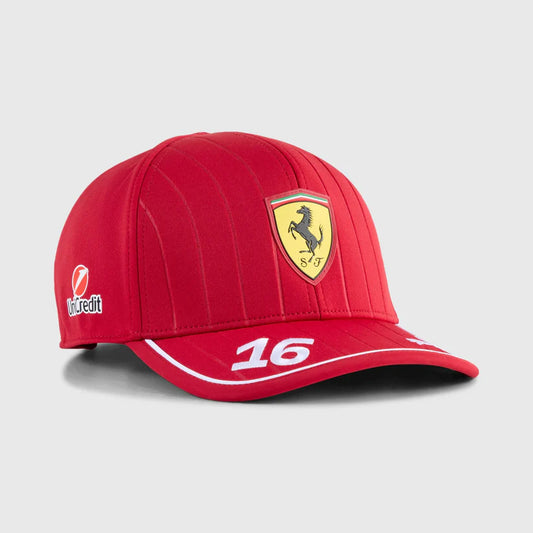Gorra Charles Leclerc Scuderia Ferrari 2025