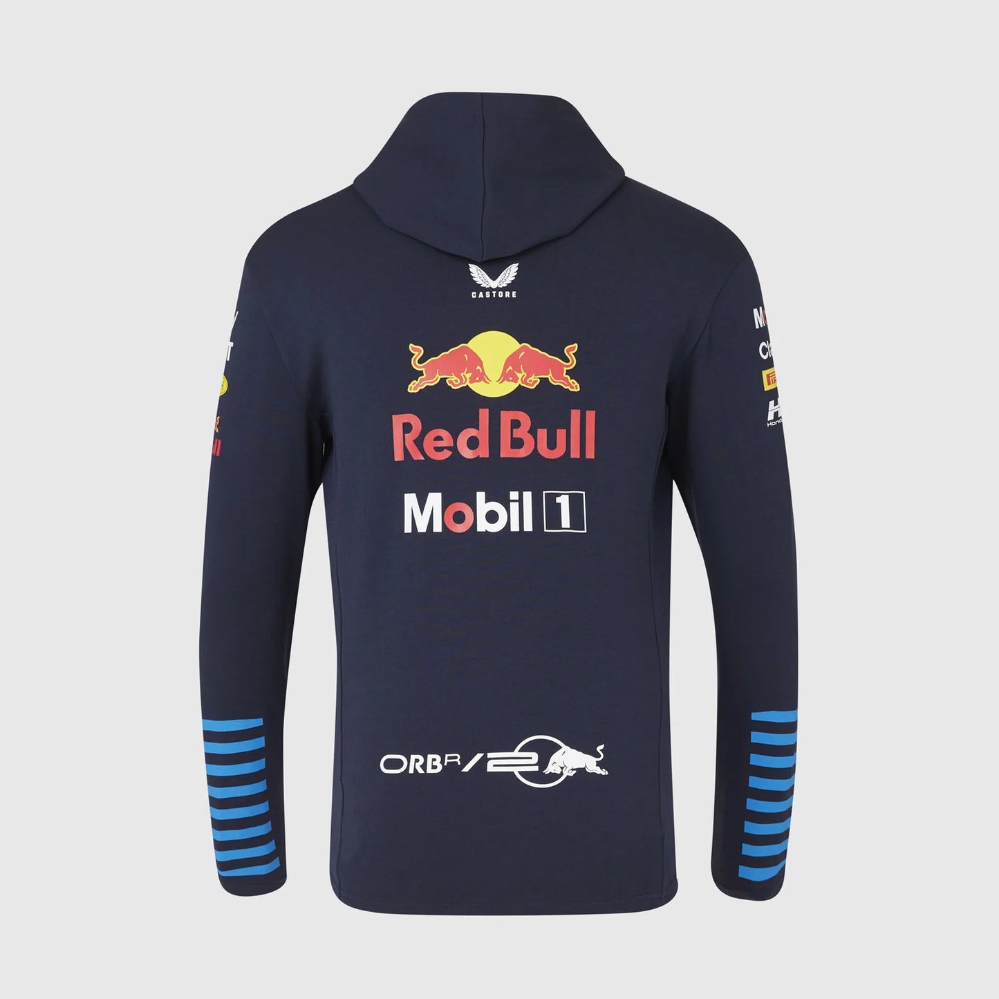 Sudadera con capucha y cremallera del equipo Red Bull 2024