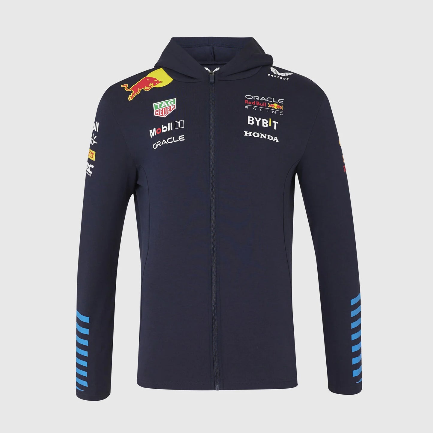 Sudadera con capucha y cremallera del equipo Red Bull 2024